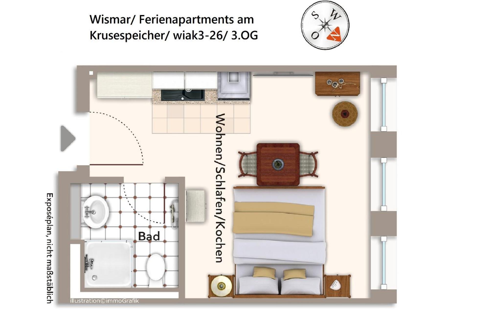 Ferienapartments Am Krusespeicher Ferienapartments Am Krusespeicher 3-26 Wißmar Zewnętrze zdjęcie